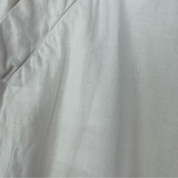 Miss Sixty Y2K Vintage White Cargo Linen Jogger Pants - Picture 5 of 12